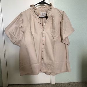 TRADE—DO NOT BUY NWT L Mimi Top in Bone